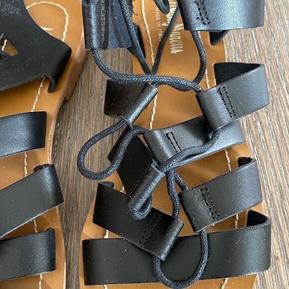 🆕 Neiman Marcus Women Skye Gladiator Sandals Sz 8 - Picture 2 of 5